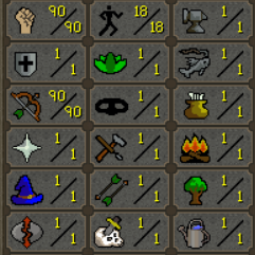⭐ 90 Strength | 90 Range | 1 Defence | 40 Attack | Fully Hand-Trained Pure | No Email Registered | Secure & Ready | GoDaddyX #157 0
